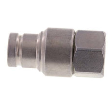 Stalen DN 10 Vlakdichtende Koppeling Insteeknippel G 3/8 inch Binnendraad ISO 16028 CEJN D 19.7mm