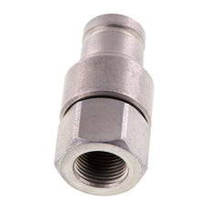 Stalen DN 10 Vlakdichtende Koppeling Insteeknippel G 3/8 inch Binnendraad ISO 16028 CEJN D 19.7mm