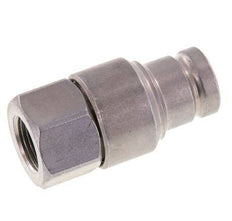 Stalen DN 10 Vlakdichtende Koppeling Insteeknippel G 3/8 inch Binnendraad ISO 16028 CEJN D 19.7mm