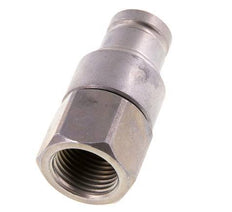 Stalen DN 10 Vlakdichtende Koppeling Insteeknippel G 1/2 inch Binnendraad ISO 16028 CEJN D 19.7mm