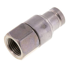 Stalen DN 10 Vlakdichtende Koppeling Insteeknippel G 1/2 inch Binnendraad ISO 16028 CEJN D 19.7mm