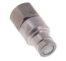 Stalen DN 10 Vlakdichtende Koppeling Insteeknippel G 1/2 inch Binnendraad ISO 16028 CEJN D 19.7mm