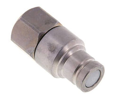Stalen DN 10 Vlakdichtende Koppeling Insteeknippel G 1/2 inch Binnendraad ISO 16028 CEJN D 19.7mm