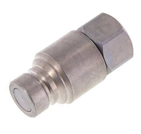Stalen DN 12.5 Vlakdichtende Koppeling Insteeknippel G 1/2 inch Binnendraad ISO 16028 CEJN D 24.5mm
