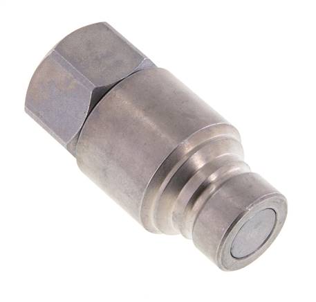 Stalen DN 12.5 Vlakdichtende Koppeling Insteeknippel G 1/2 inch Binnendraad ISO 16028 CEJN D 24.5mm