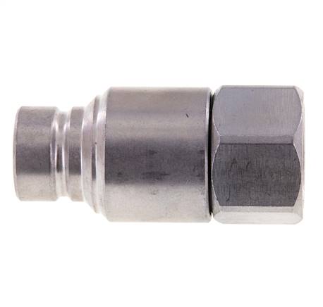 Stalen DN 12.5 Vlakdichtende Koppeling Insteeknippel G 3/4 inch Binnendraad ISO 16028 CEJN D 24.5mm