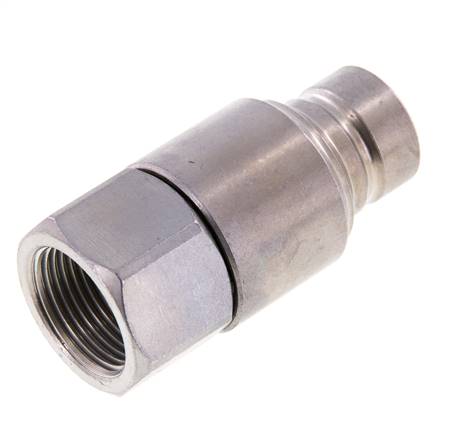Stalen DN 12.5 Vlakdichtende Koppeling Insteeknippel G 3/4 inch Binnendraad ISO 16028 CEJN D 24.5mm