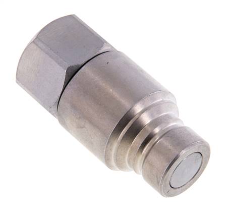 Stalen DN 12.5 Vlakdichtende Koppeling Insteeknippel G 3/4 inch Binnendraad ISO 16028 CEJN D 24.5mm