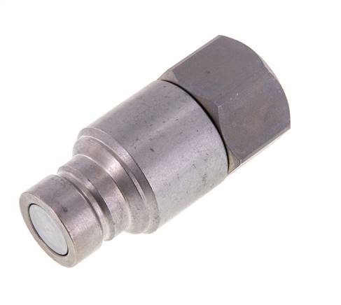 Stalen DN 19 Vlakdichtende Koppeling Insteeknippel G 3/4 inch Binnendraad ISO 16028 CEJN D 30mm