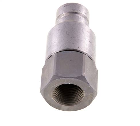 Stalen DN 19 Vlakdichtende Koppeling Insteeknippel G 3/4 inch Binnendraad ISO 16028 CEJN D 30mm