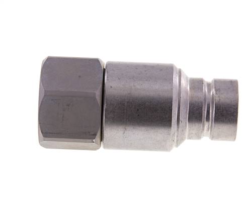 Stalen DN 19 Vlakdichtende Koppeling Insteeknippel G 3/4 inch Binnendraad ISO 16028 CEJN D 30mm