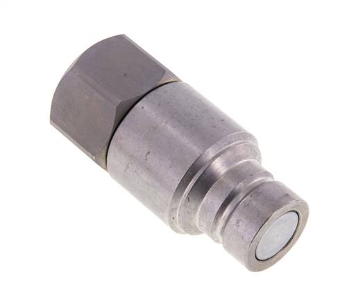 Stalen DN 19 Vlakdichtende Koppeling Insteeknippel G 3/4 inch Binnendraad ISO 16028 CEJN D 30mm
