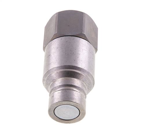 Stalen DN 19 Vlakdichtende Koppeling Insteeknippel G 3/4 inch Binnendraad ISO 16028 CEJN D 30mm