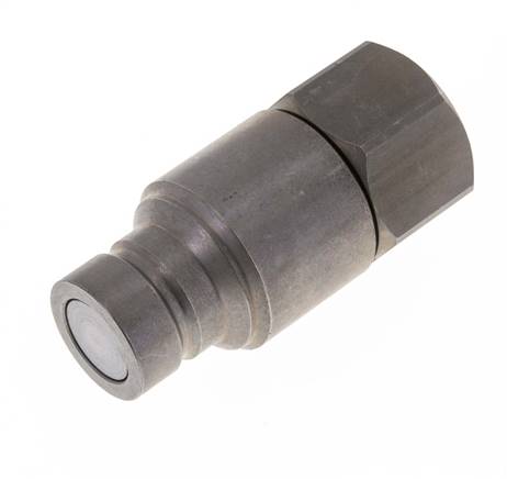 Stalen DN 19 Vlakdichtende Koppeling Insteeknippel G 1 inch Binnendraad ISO 16028 CEJN D 30mm