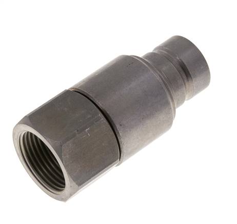 Stalen DN 19 Vlakdichtende Koppeling Insteeknippel G 1 inch Binnendraad ISO 16028 CEJN D 30mm