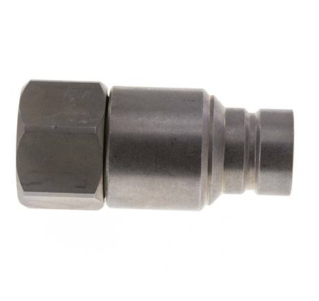 Stalen DN 19 Vlakdichtende Koppeling Insteeknippel G 1 inch Binnendraad ISO 16028 CEJN D 30mm