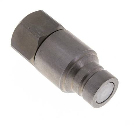 Stalen DN 19 Vlakdichtende Koppeling Insteeknippel G 1 inch Binnendraad ISO 16028 CEJN D 30mm