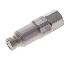 Stalen DN 6.3 Vlakdichtende Koppeling Insteeknippel G 1/4 inch Binnendraad ISO 16028 CEJN Drukontlasting D 16.2mm