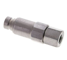 Stalen DN 6.3 Vlakdichtende Koppeling Insteeknippel G 1/4 inch Binnendraad ISO 16028 CEJN Drukontlasting D 16.2mm