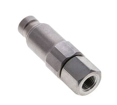Stalen DN 6.3 Vlakdichtende Koppeling Insteeknippel G 1/4 inch Binnendraad ISO 16028 CEJN Drukontlasting D 16.2mm