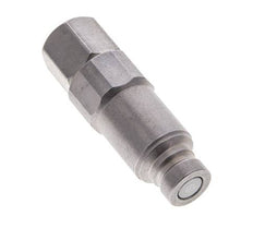 Stalen DN 6.3 Vlakdichtende Koppeling Insteeknippel G 1/4 inch Binnendraad ISO 16028 CEJN Drukontlasting D 16.2mm