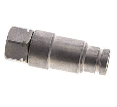 Stalen DN 10 Vlakdichtende Koppeling Insteeknippel G 3/8 inch Binnendraad ISO 16028 CEJN Drukontlasting D 19.7mm