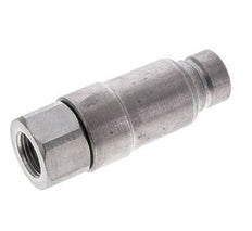 Stalen DN 12.5 Vlakdichtende Koppeling Insteeknippel G 1/2 inch Binnendraad ISO 16028 CEJN Drukontlasting D 24.5mm