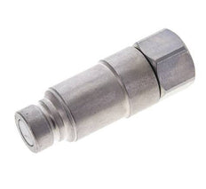 Steel DN 12.5 Flat Face Hydraulic Plug G 3/4 inch Female Threads ISO 16028 CEJN Pressure Eliminator D 24.5mm