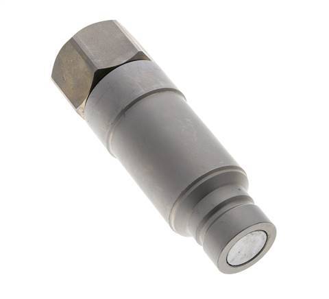 Stalen DN 19 Vlakdichtende Koppeling Insteeknippel G 1 inch Binnendraad ISO 16028 CEJN Drukontlasting D 30mm