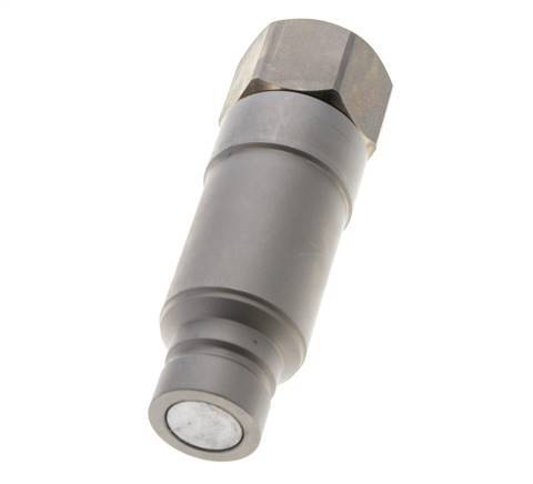 Stalen DN 19 Vlakdichtende Koppeling Insteeknippel G 1 inch Binnendraad ISO 16028 CEJN Drukontlasting D 30mm