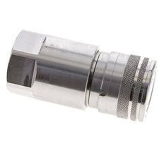 RVS DN 12 Vlakdichtende Koppeling Snelkoppeling G 3/4 inch Binnendraad ISO 16028 D 24.5mm