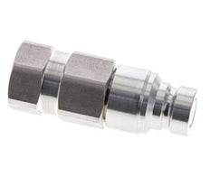 RVS DN 6 Vlakdichtende Koppeling Insteeknippel G 1/4 inch Binnendraad ISO 16028 D 16.2mm