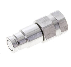 RVS DN 10 Vlakdichtende Koppeling Insteeknippel G 3/8 inch Binnendraad ISO 16028 D 19.7mm