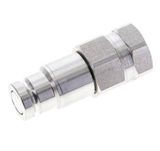 RVS DN 10 Vlakdichtende Koppeling Insteeknippel G 1/2 inch Binnendraad ISO 16028 D 19.7mm