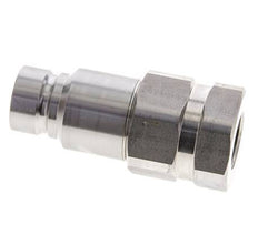 RVS DN 12 Vlakdichtende Koppeling Insteeknippel G 1/2 inch Binnendraad ISO 16028 D 24.5mm