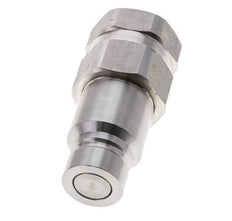 RVS DN 12 Vlakdichtende Koppeling Insteeknippel G 1/2 inch Binnendraad ISO 16028 D 24.5mm