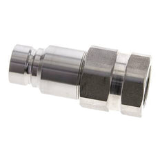 RVS DN 12 Vlakdichtende Koppeling Insteeknippel G 3/4 inch Binnendraad ISO 16028 D 24.5mm