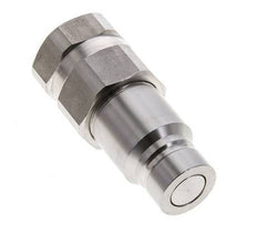RVS DN 12 Vlakdichtende Koppeling Insteeknippel G 3/4 inch Binnendraad ISO 16028 D 24.5mm