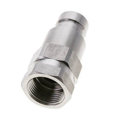 RVS DN 16 Vlakdichtende Koppeling Insteeknippel G 1 inch Binnendraad ISO 16028 D 30mm