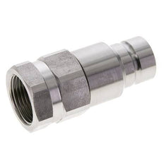 RVS DN 16 Vlakdichtende Koppeling Insteeknippel G 1 inch Binnendraad ISO 16028 D 30mm