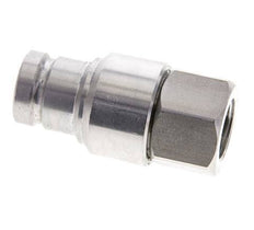 RVS DN 10 Vlakdichtende Koppeling Insteeknippel G 3/8 inch Binnendraad ISO 16028 CEJN D 19.7mm