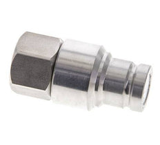 RVS DN 10 Vlakdichtende Koppeling Insteeknippel G 3/8 inch Binnendraad ISO 16028 CEJN D 19.7mm