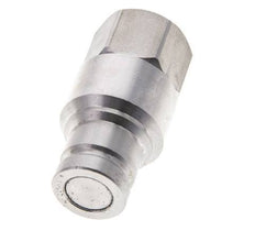 RVS DN 10 Vlakdichtende Koppeling Insteeknippel G 3/8 inch Binnendraad ISO 16028 CEJN D 19.7mm