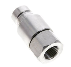 RVS DN 12 Vlakdichtende Koppeling Insteeknippel G 1/2 inch Binnendraad ISO 16028 CEJN D 24.5mm