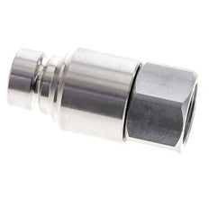 RVS DN 12 Vlakdichtende Koppeling Insteeknippel G 3/4 inch Binnendraad ISO 16028 CEJN D 24.5mm