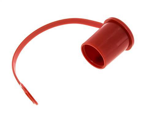 28 mm Kunststof Stofbeschermingskap voor snelkoppeling met ketting [2 Stuks]