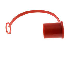 28 mm Kunststof Stofbeschermingskap voor snelkoppeling met ketting [2 Stuks]