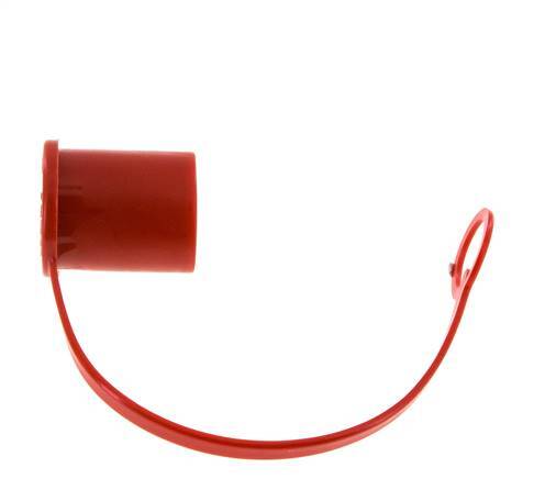 28 mm Kunststof Stofbeschermingskap voor snelkoppeling met ketting [2 Stuks]