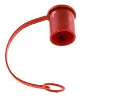 28 mm Kunststof Stofbeschermingskap voor snelkoppeling met ketting [2 Stuks]