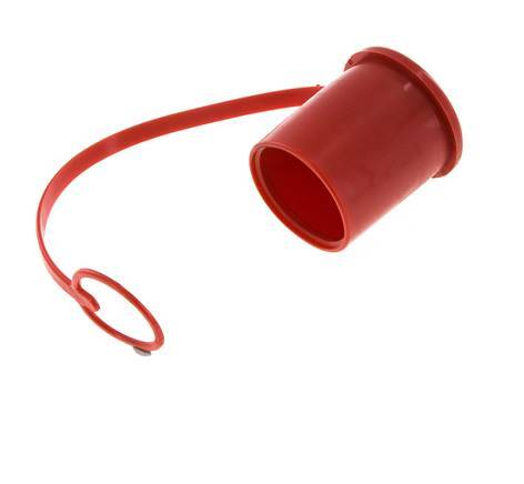 48 mm Kunststof Stofbeschermingskap voor snelkoppeling met ketting [2 Stuks]